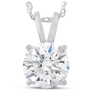 Diamond Solitaire Pendants