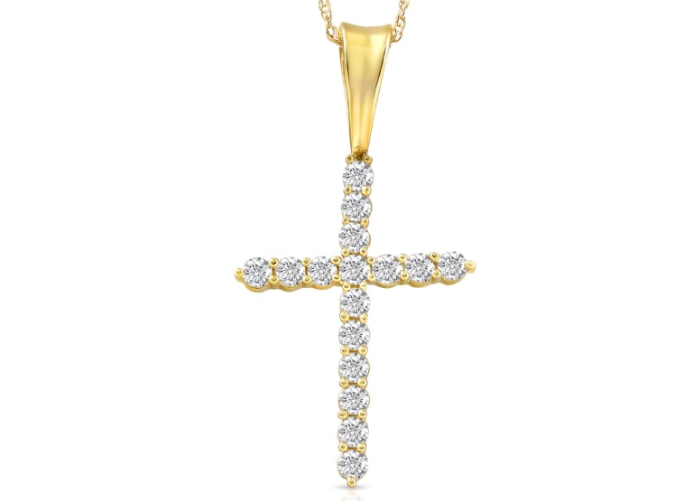 Diamond Cross Pendants