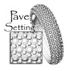 pave setting