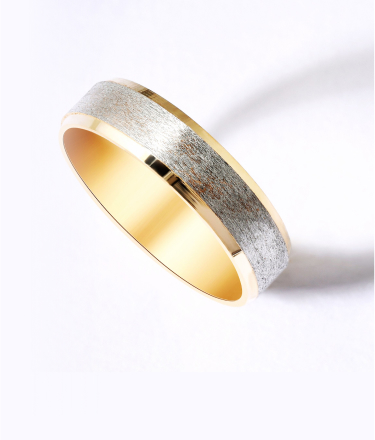 Two-Tone Wedding Bands